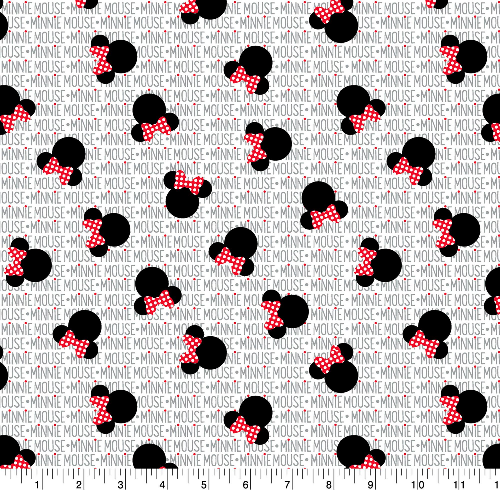 Disney® All Over Minnie Mouse Cotton Fabric